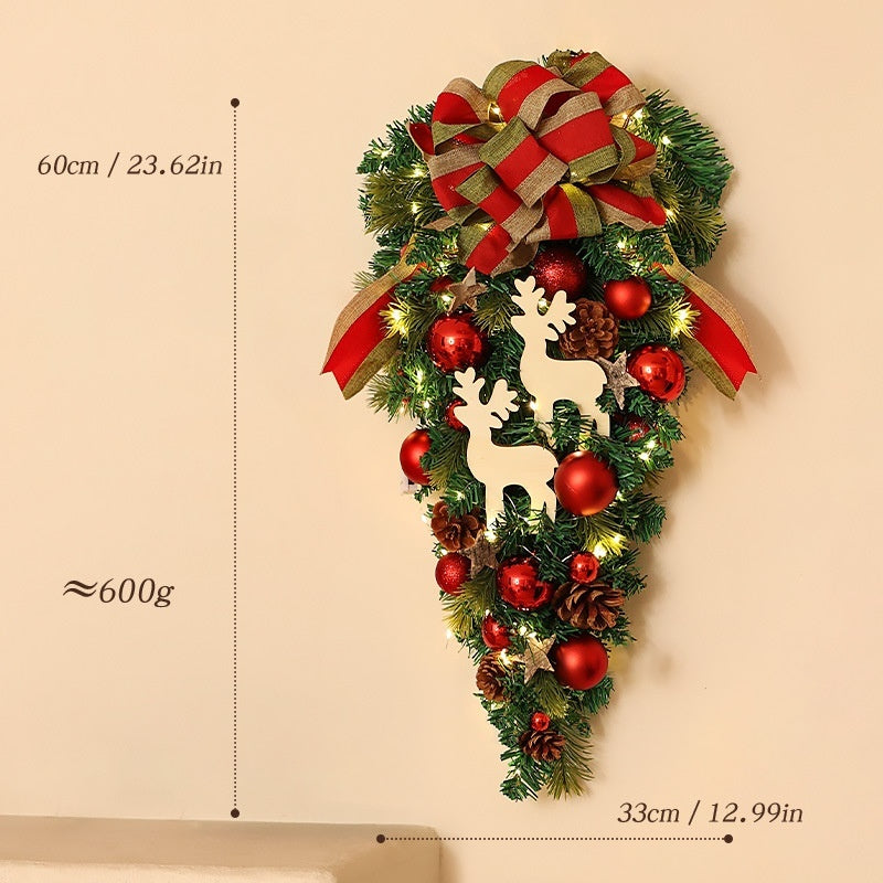 Christmas Decorations Wall Shopping Mall Hotel Scene Atmosphere