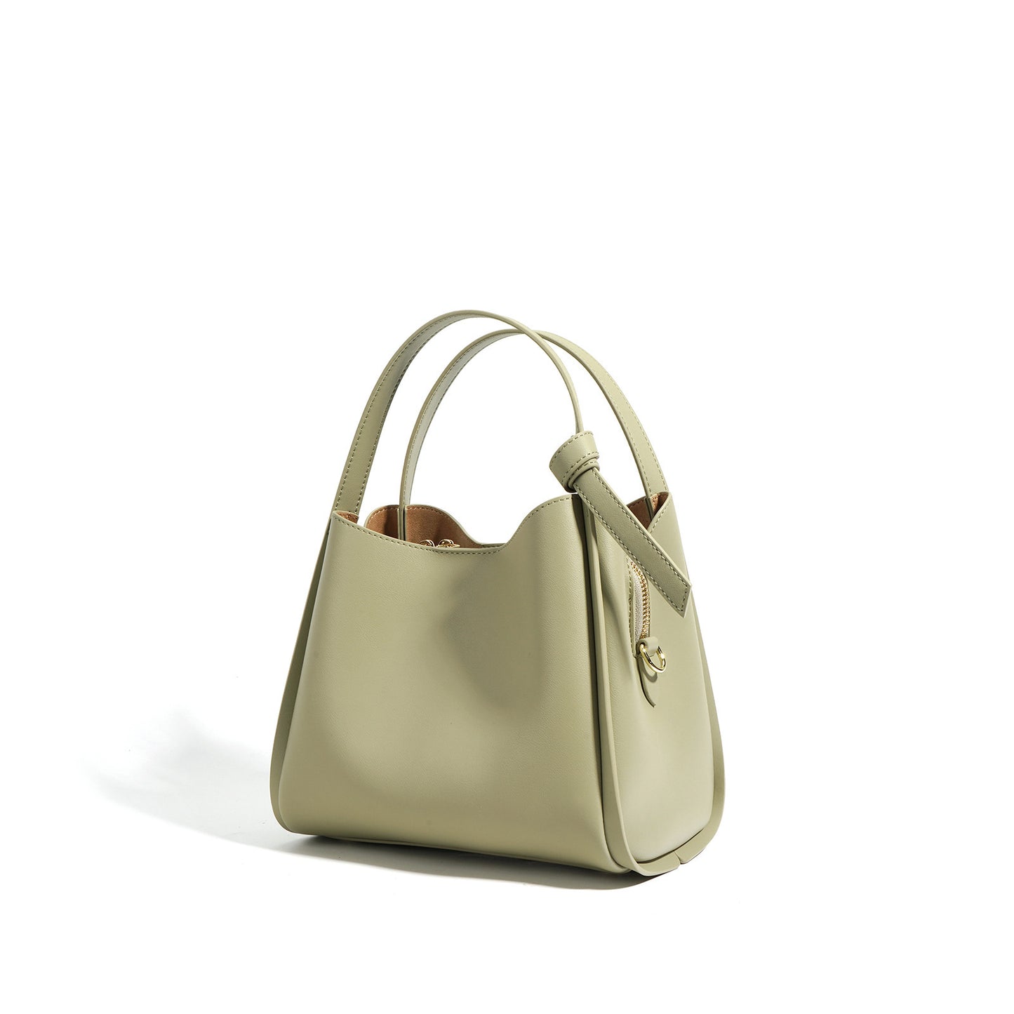Simple Fashion Commuter All-matching Genuine Leather Shoulder Crossbody Handbag
